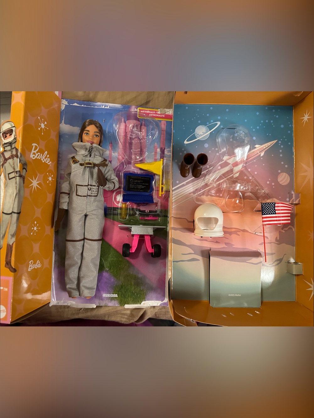 65th Astronaut Barbie dressed Miss Astronaut 1965 reproduction outfit
